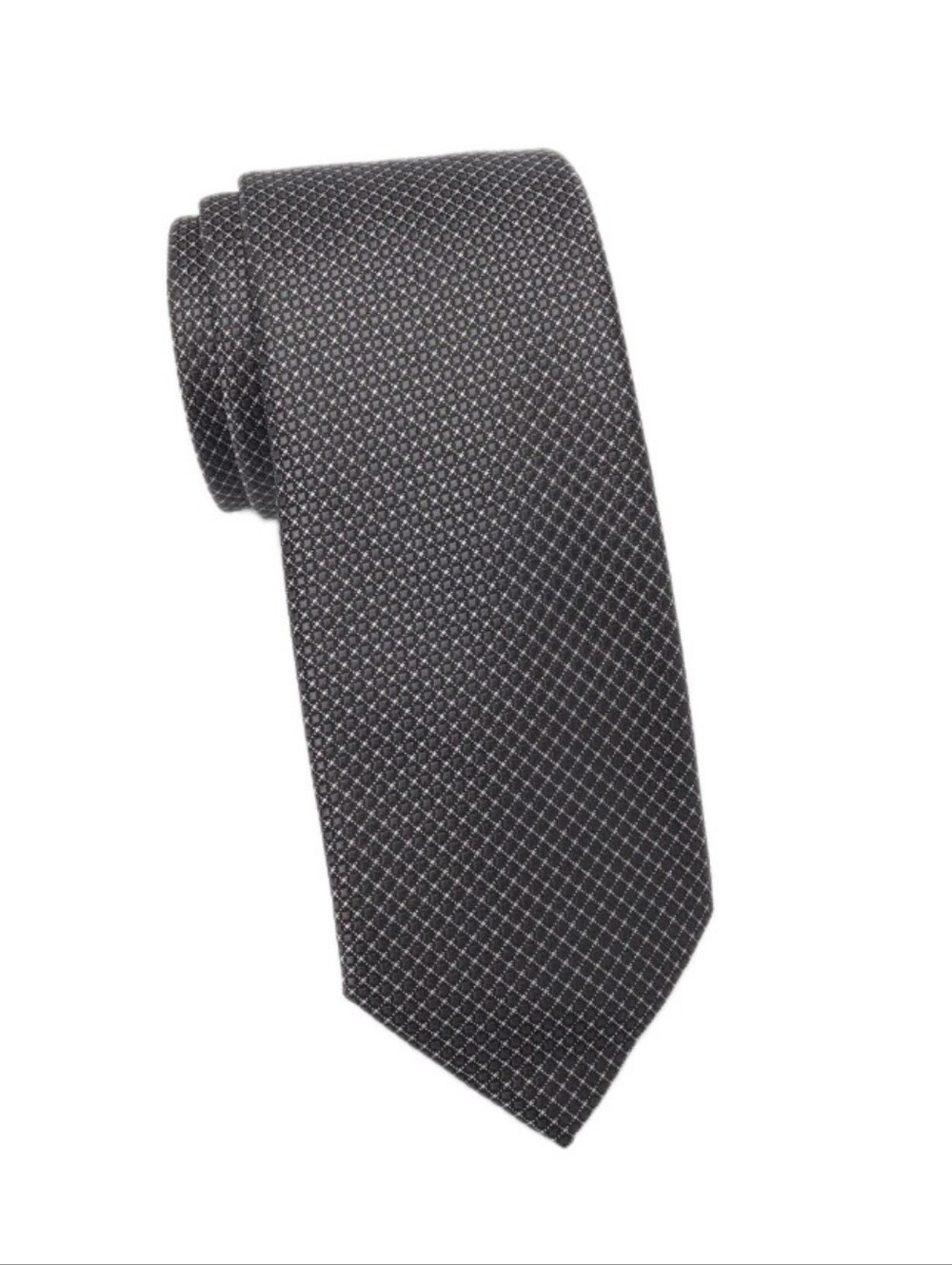 Nordstrom Rack Navy Diamond Tolkan Mini Necktie Tie